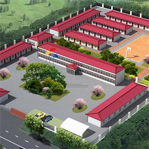四坡五脊活动房